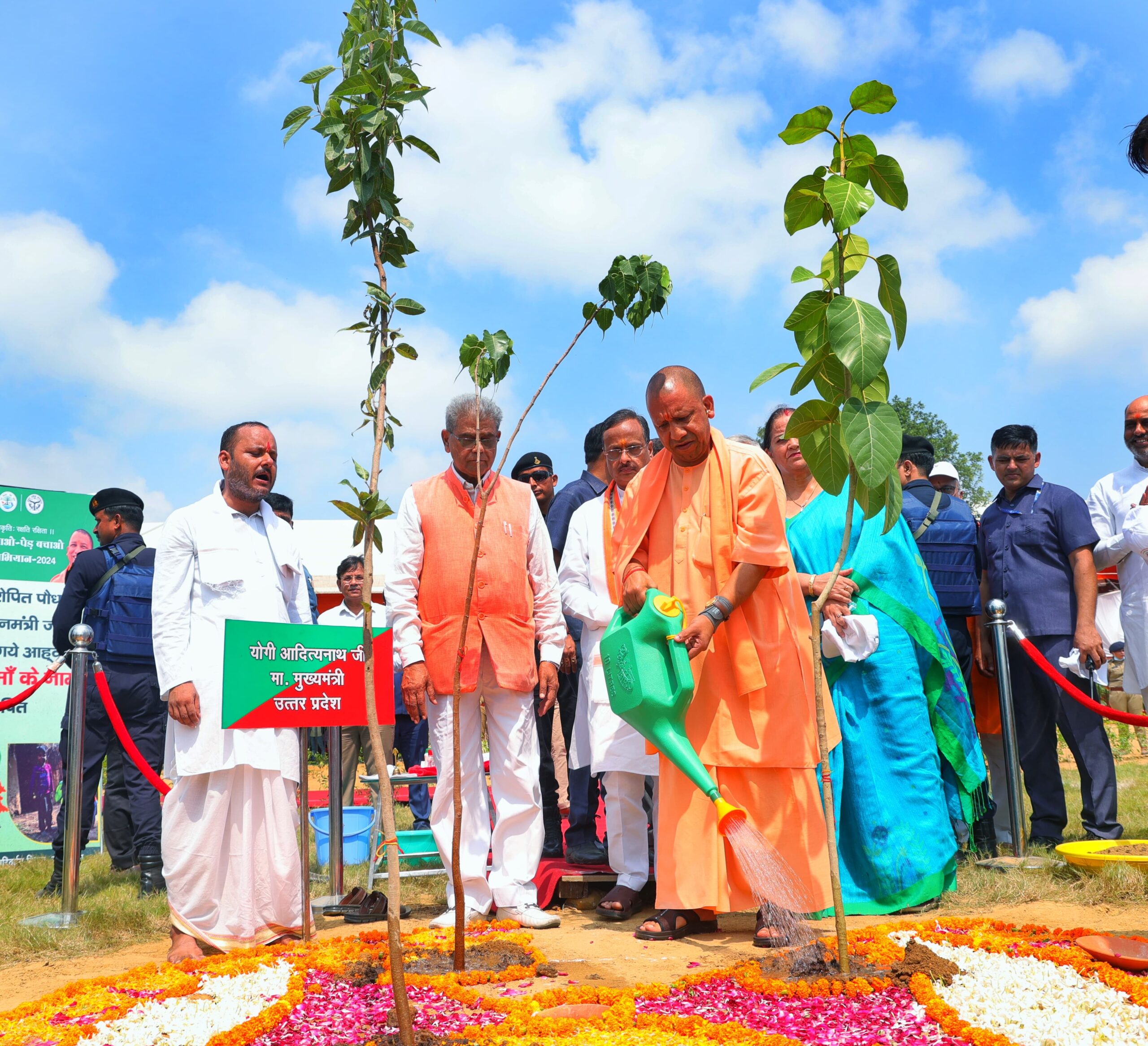 If we plant a tree in the name of our mother, then it is our responsibility to save it: CM Yogi